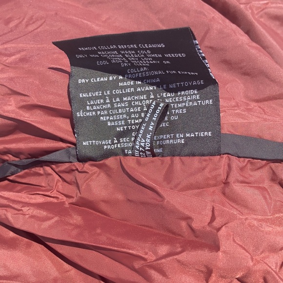 Marc New York Andrew Marc Dodge Down Puffer Jacket Rabbit Fur new with tags - Picture 13 of 15